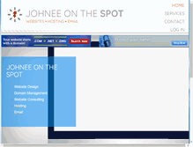 Tablet Screenshot of johneeonthespot.com